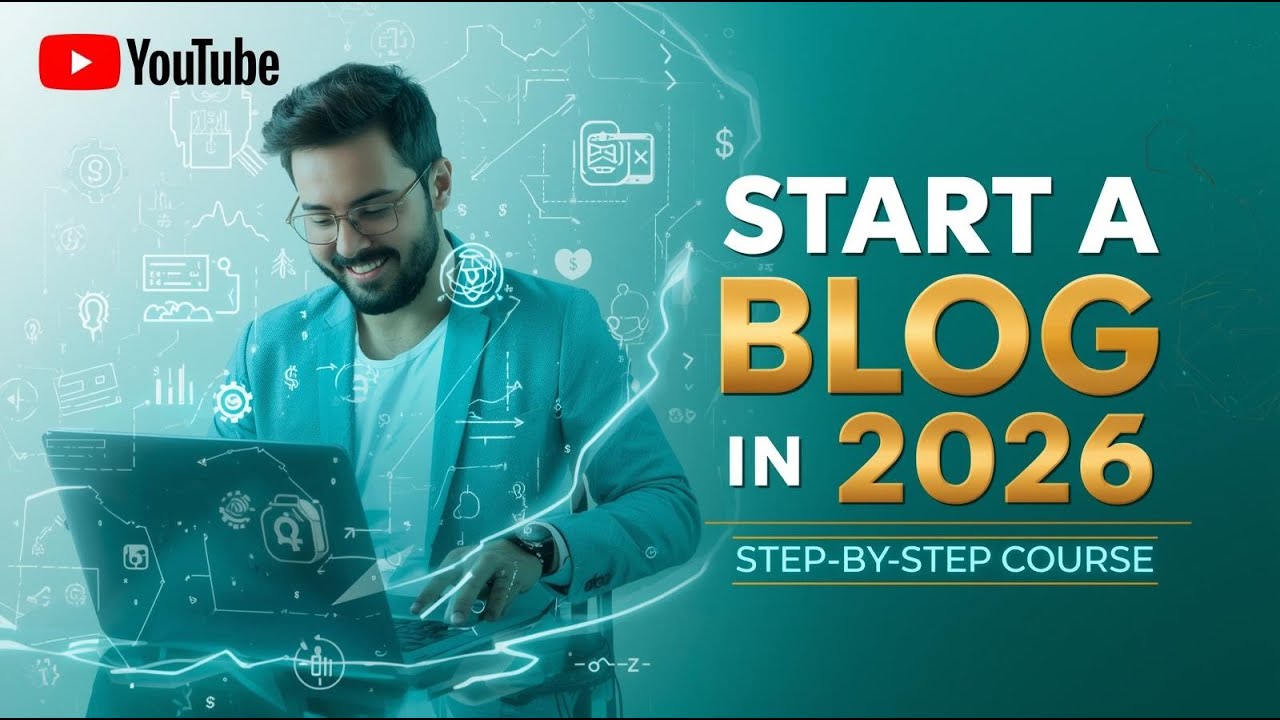 How to Start a Blog in 2026 (Step by Step Full Blogging Course)