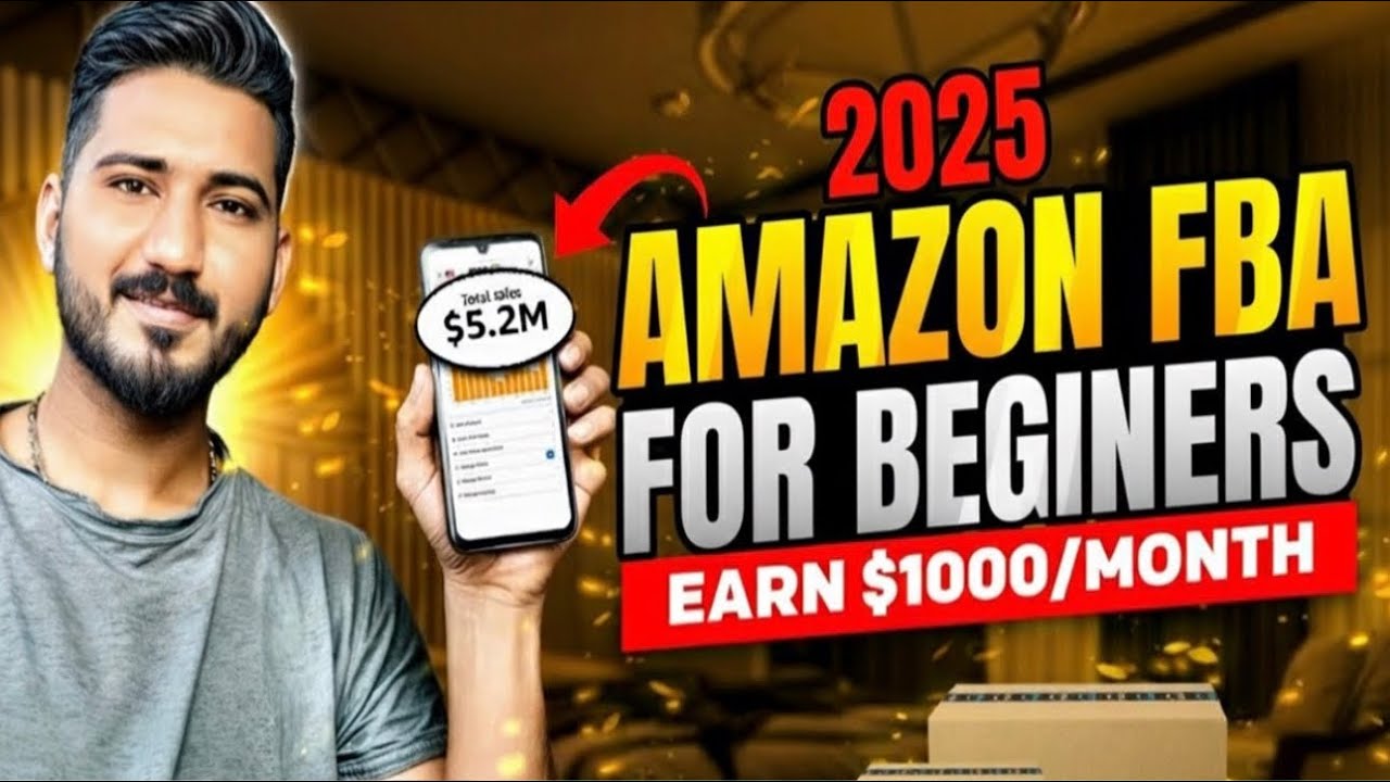 Amazon FBA For Beginners 2025 (Step by Step Tutorial) [Urdu/Hindi]