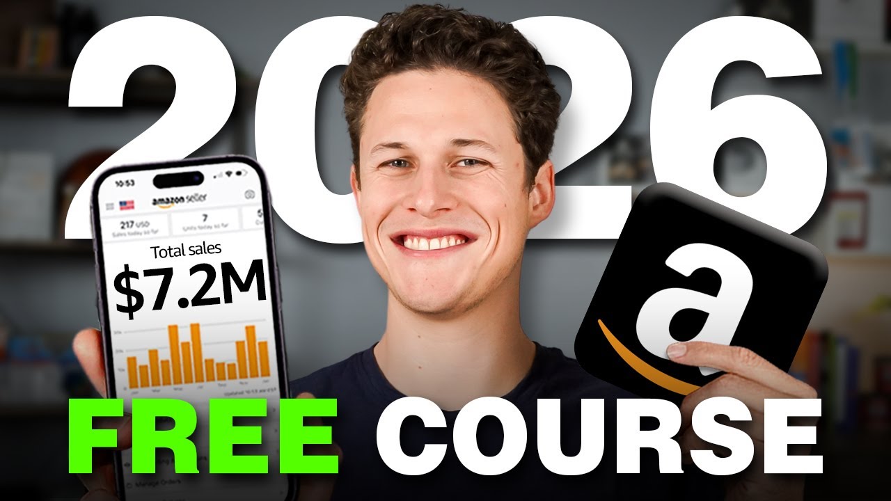 Beginners Complete Amazon FBA Tutorial for 2025 [FREE COURSE]