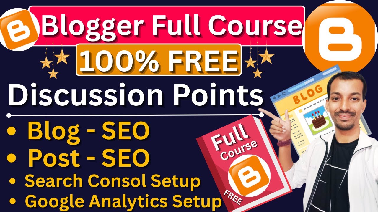 Blogger Full Course 2026 | Blogger Tutorial For Beginners | Blogging For Beginners | Blogging