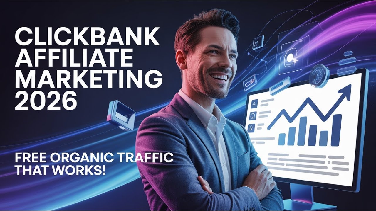 ClickBank Affiliate Marketing 2026 Free Organic Traffic That Works