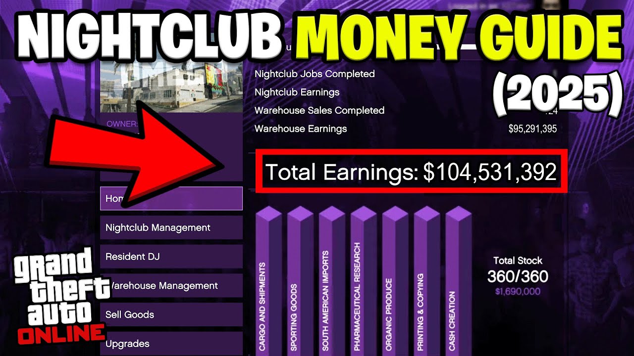 How to Make MILLIONS with The Nightclub in GTA Online! (2025) Best Nightclub Guide GTA 5