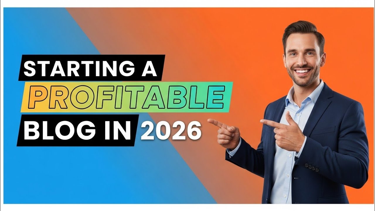 Step by step guide to starting a profitable blog in 2026