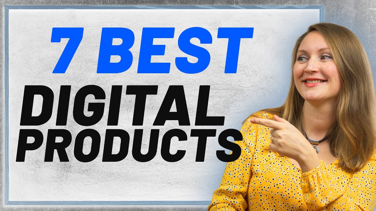 The 7 BEST Digital Products to Sell in 2026 (No guarantee of specific results, they can vary)
