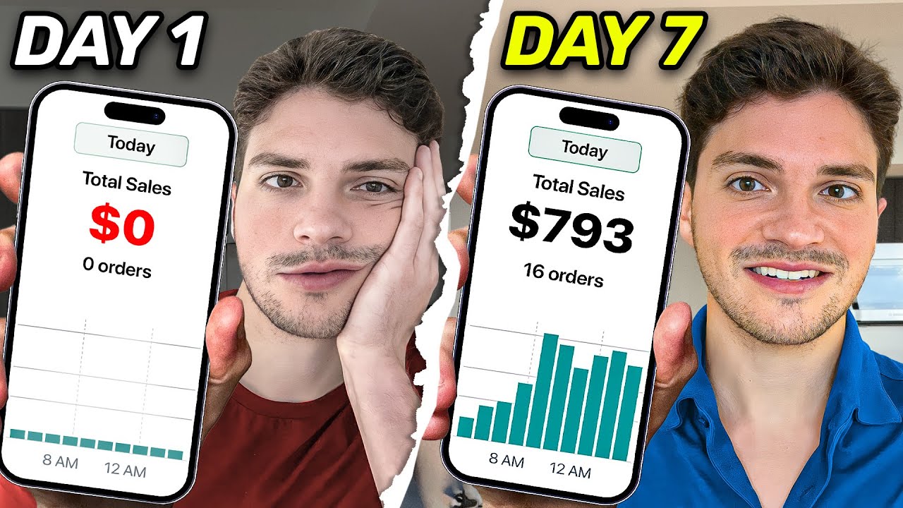 7 Day AI Dropshipping Challenge! ($0-$1,000)
