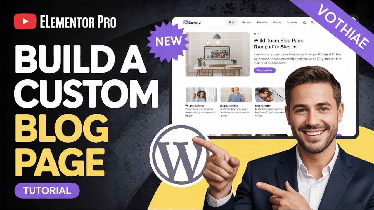 (BEST) Build a CUSTOM BLOG PAGE using ELEMENTOR PRO | WordPress Elementor Tutorial 2026