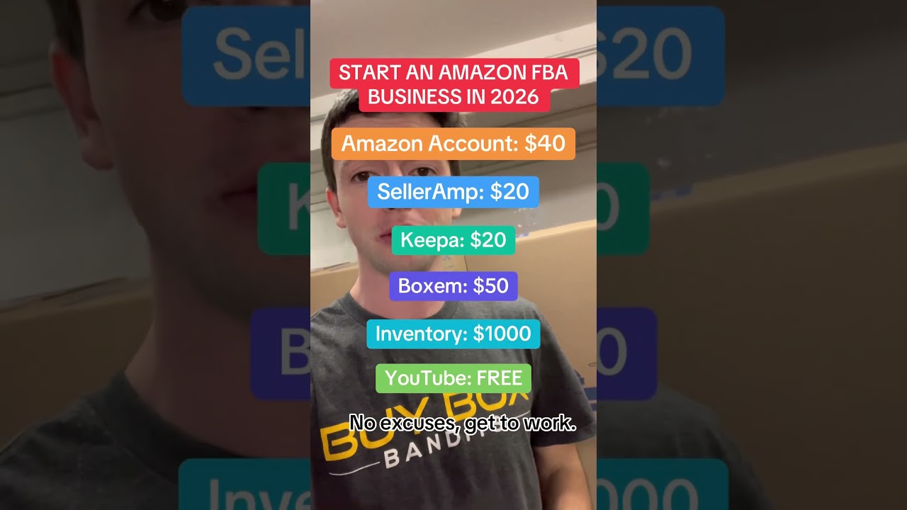 How To Start An Amazon FBA Business In 2026