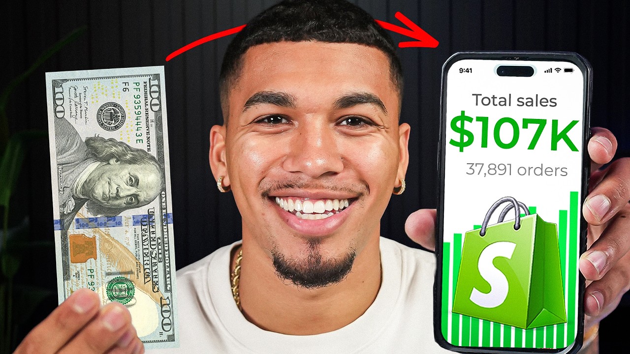 I Created a Dropshipping Store in 1 Hour & Made $107K in 24 days