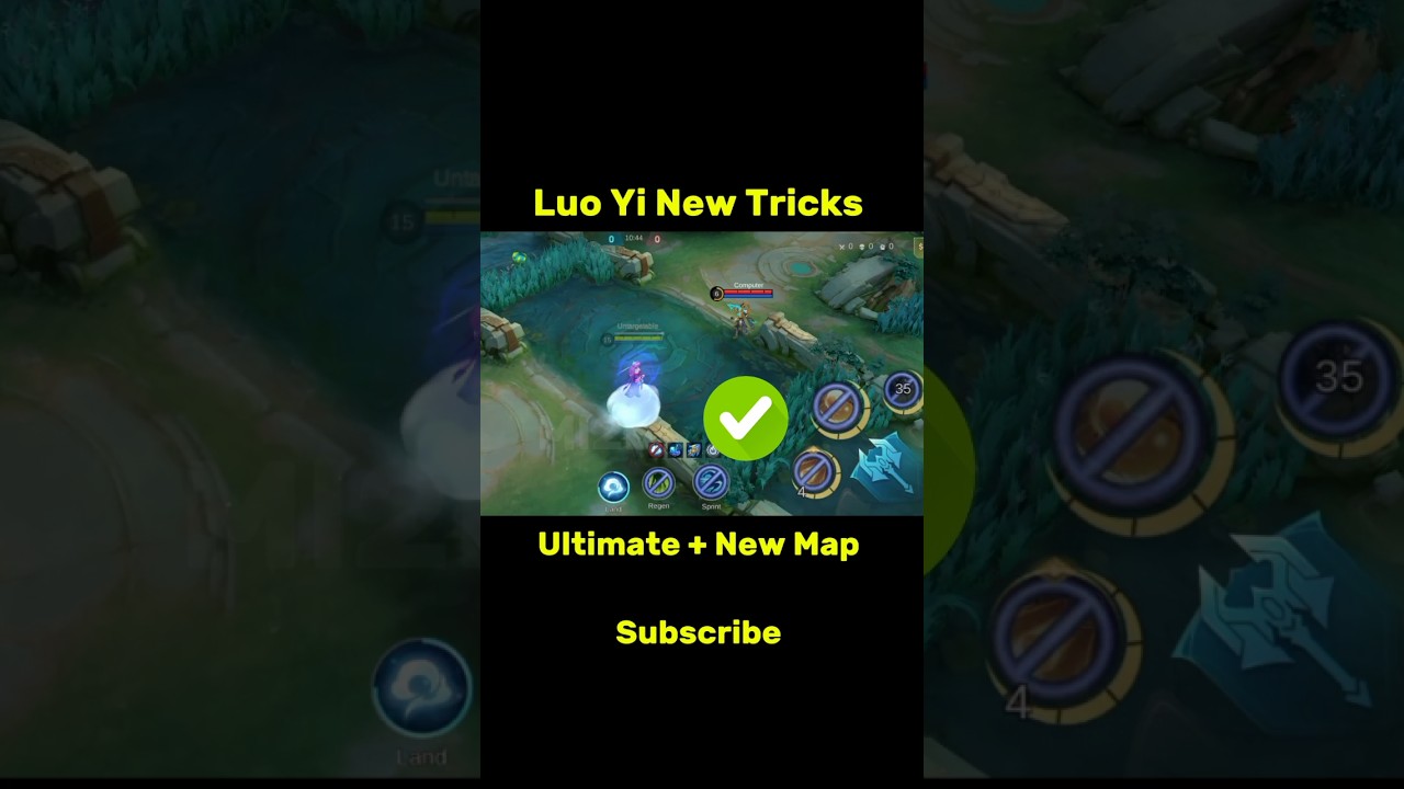 Luo Yi New Tricks Tutorial Mobile Legends #mlbb #ml2b #luoyi #tutorial #shorts #mobilelegends