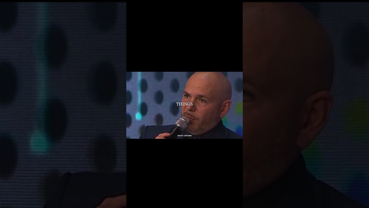 Pitbull’s greatest millionaire mindset advice