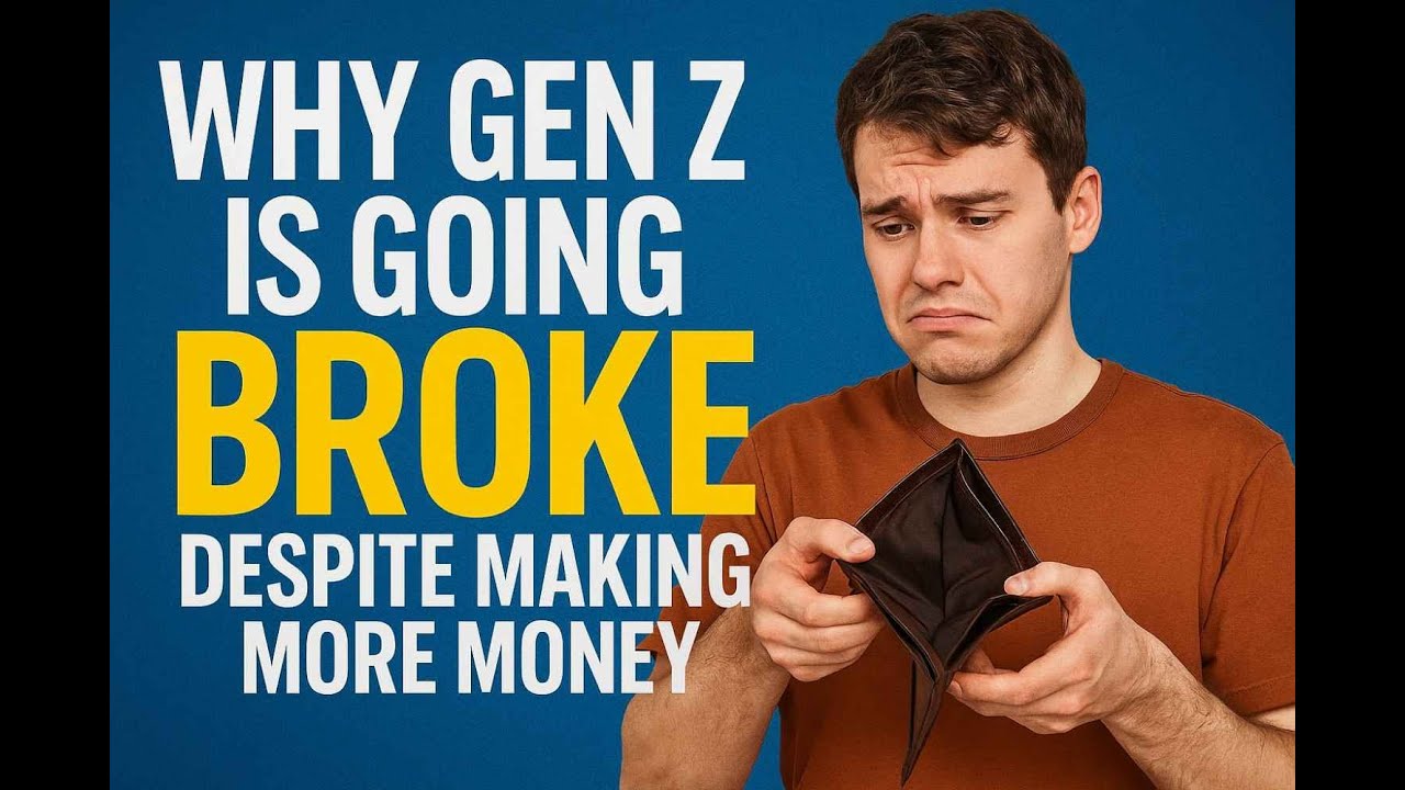 Why Gen Z Is Going Broke Even After Making More Money | The Lie No One Talks About”