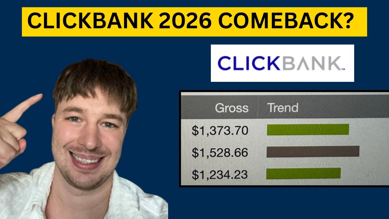 Why do you think ClickBank is Profitable Again in 2026?