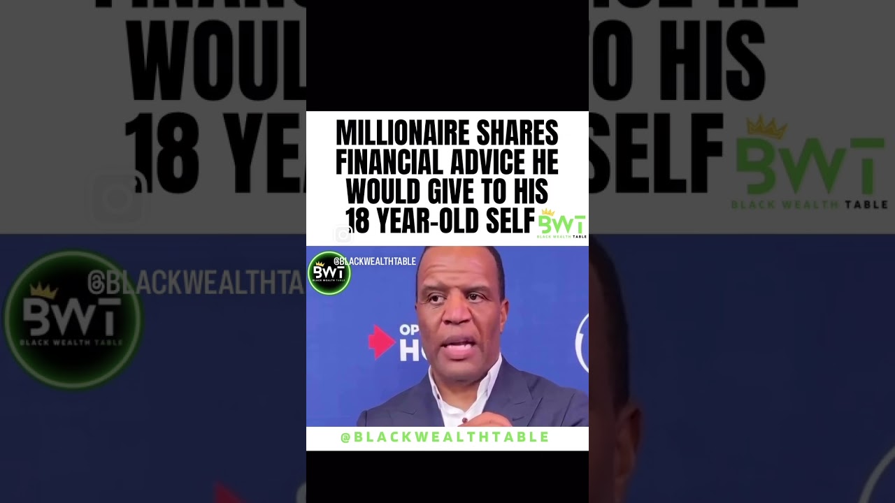 Financial advice from a #millionaire