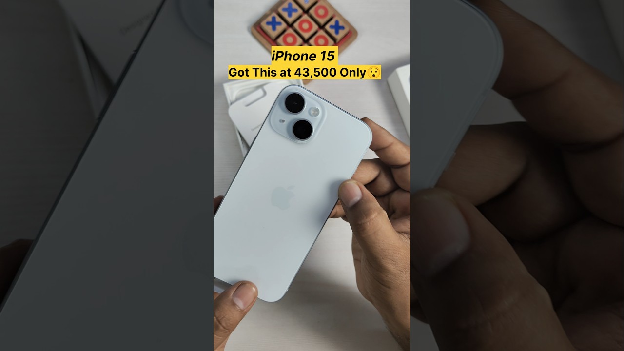Got This Apple iPhone 15 at Huge Discount From Amazon Sale !!! #shorts #iphone15 #apple #iphone