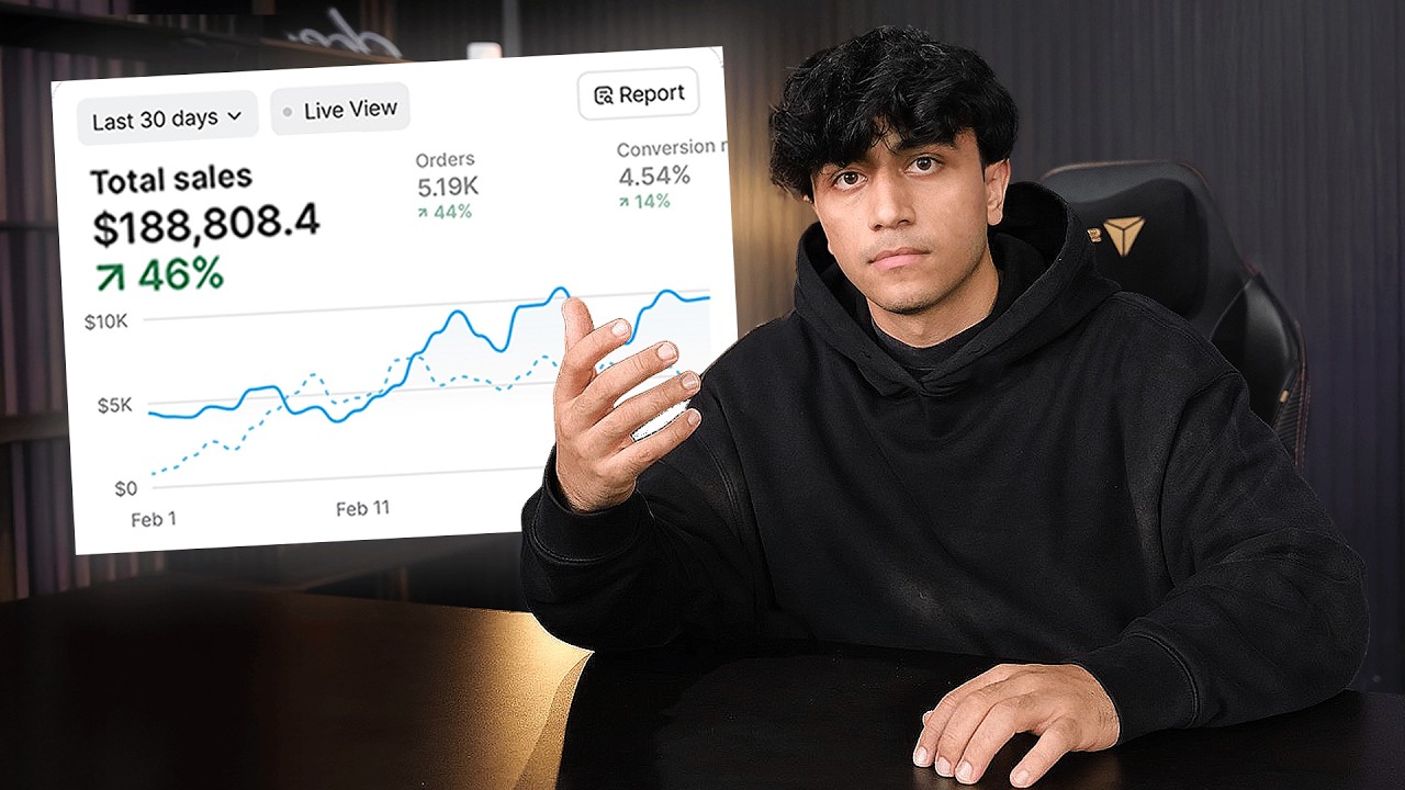 How I Made $188k in 30 Days AI Dropshipping (Case Study)