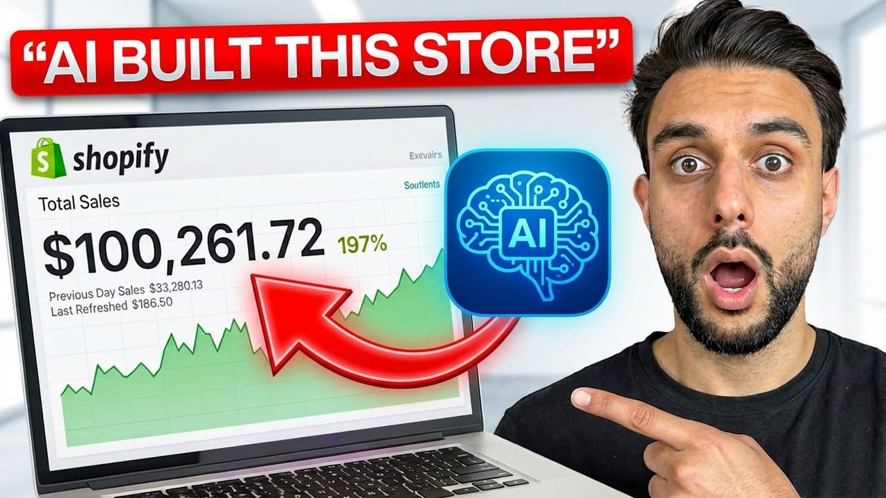How To Build A FREE Branded Dropshipping Store With AI Using Shopify In 2026