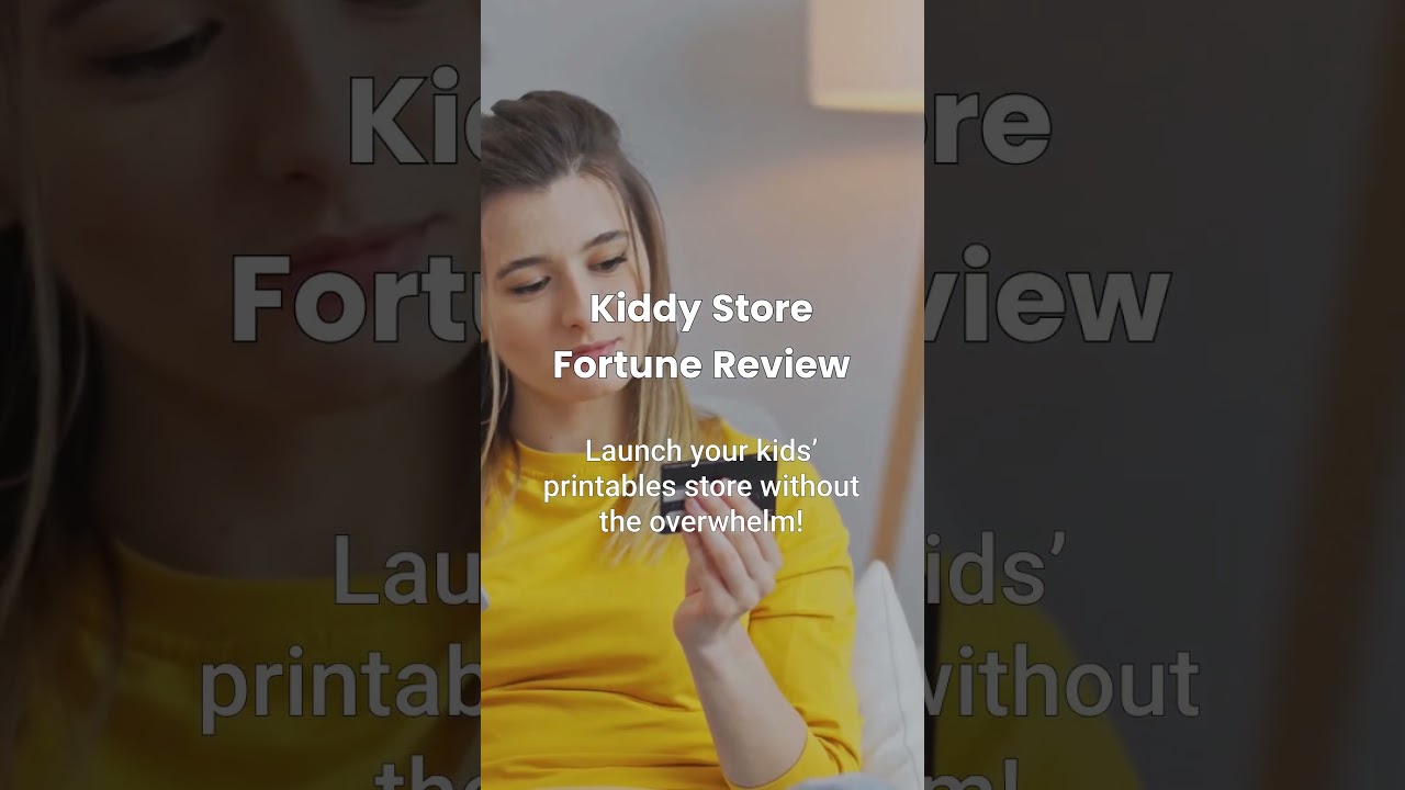 Launch a Done for You Kids Printables Store That Makes Passive Income