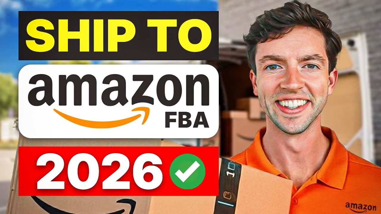 How To Send Your First Shipment To Amazon FBA 2026 Tutorial (Step-by-Step)