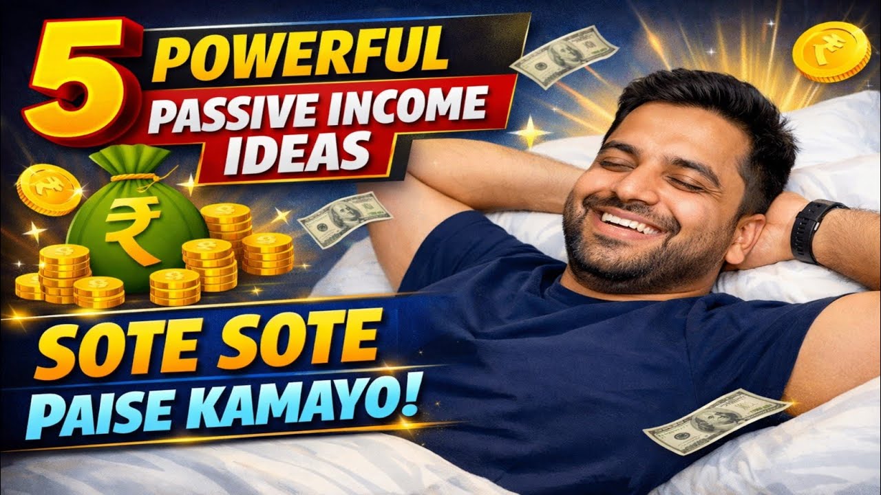 5 Powerful Passive Income Ideas for 2026 | Smart Ways to Earn Money