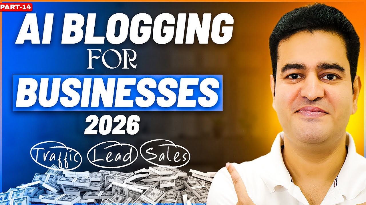 AI Blogging for Business full Tutorial 2026 | #aiblogging #bloggingcourse