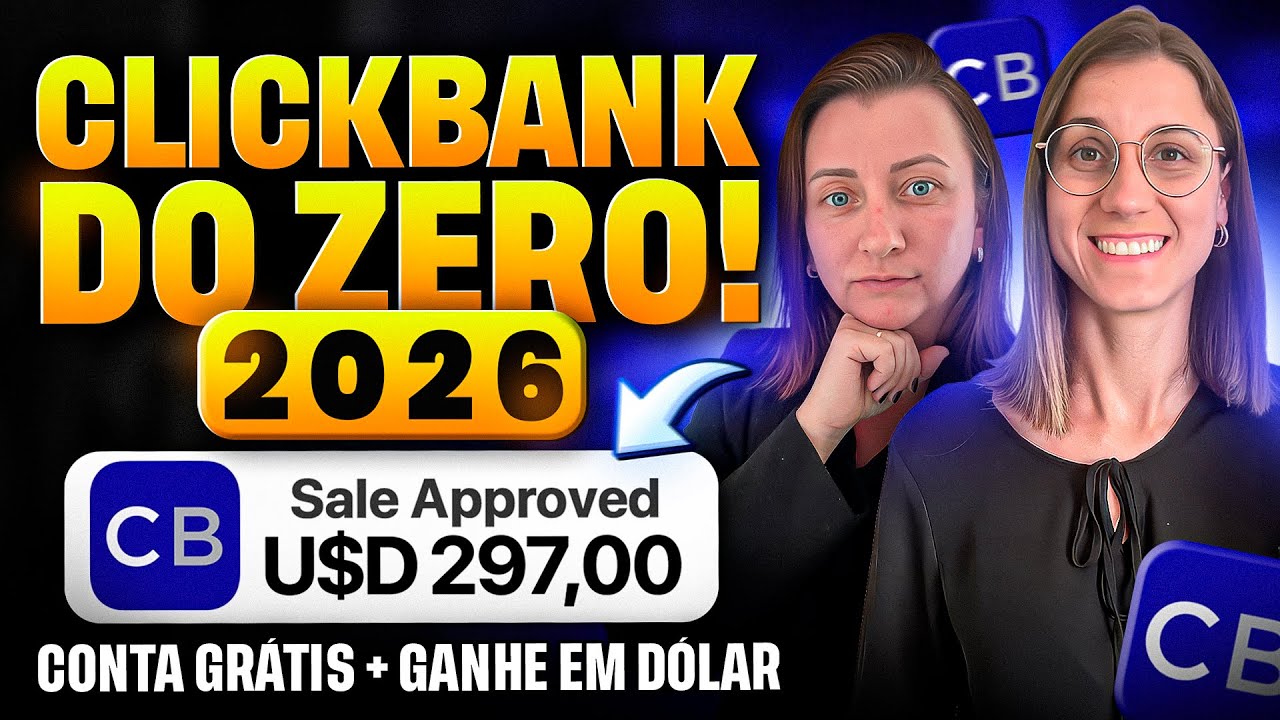 COMO CRIAR CONTA NA CLICKBANK 2026 (PASSO A PASSO - AFILIADO NA GRINGA)