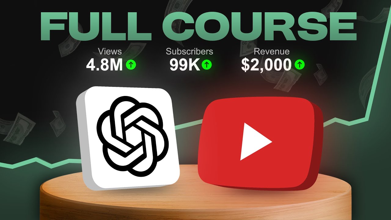 ChatGPT Secrets to Go VIRAL on YouTube | FULL COURSE 2025