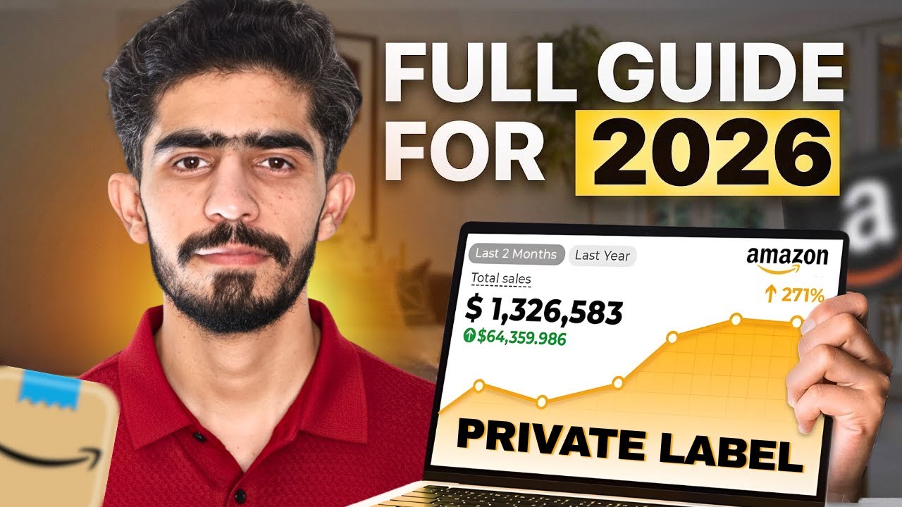 FREE Amazon FBA Private Label Bootcamp | COMPLETE Guide Step by Step Tutorial For Beginners 2026