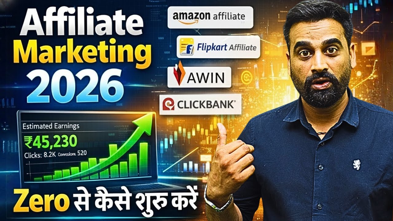 How To Start Affiliate Marketing In 2026 | Beginners Guide