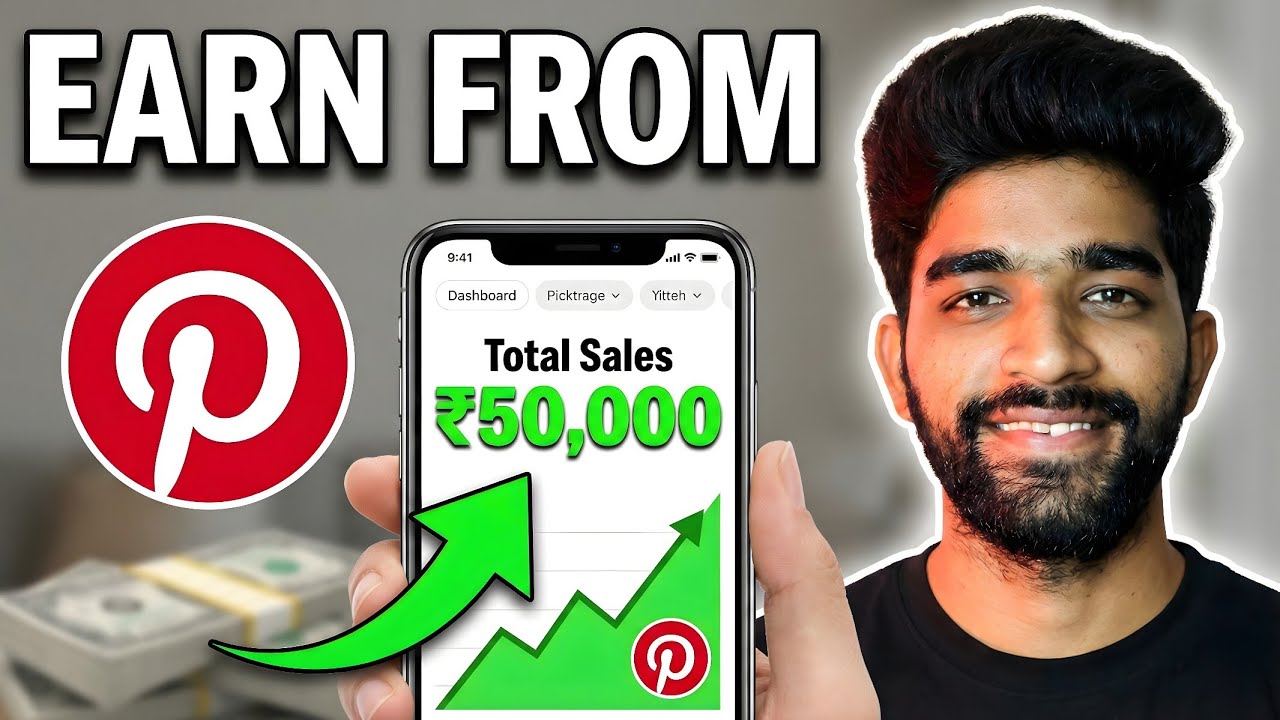 How to earn from pinterest step by step process 2026 | how to earn money online telugu