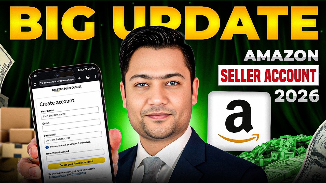 STOP! Amazon Seller Account USA 2026 Has New Rules
