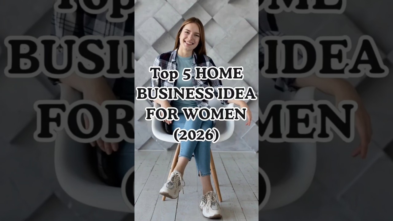 Top 5 Home Business Idea for women (2026) #trending #shorts #business