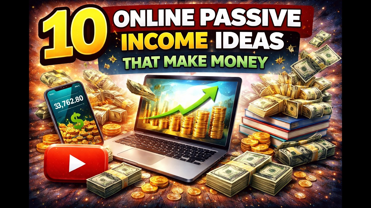10 Online Passive Income Ideas That Make Money