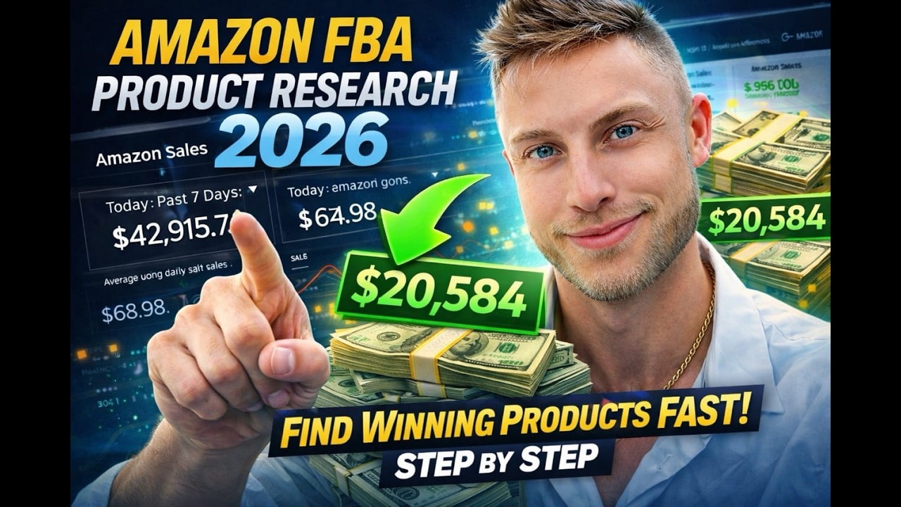 Amazon FBA Product Research 2026 Find Winning Products Fast Step by Step