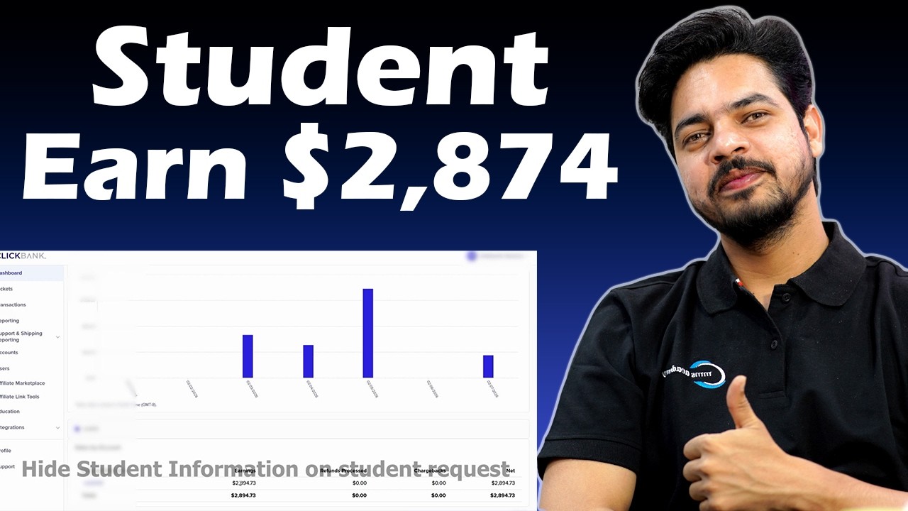 Beginner to $2,894 With Clickbank Affiliate Marketing | Clickbank Affiliate marketing |