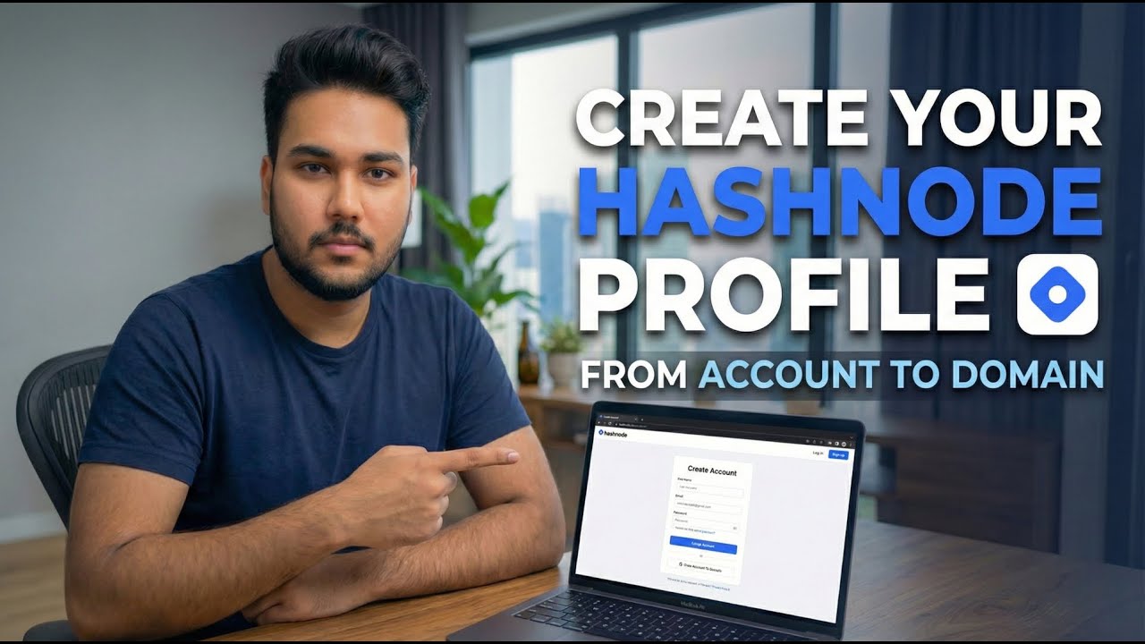 Hashnode Tutorial for Beginners | Blog Setup + Custom Domain Step by Step