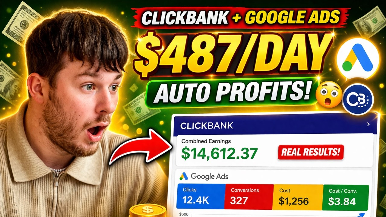 How I Made $32,678 with Google Ads + ClickBank (Proof)