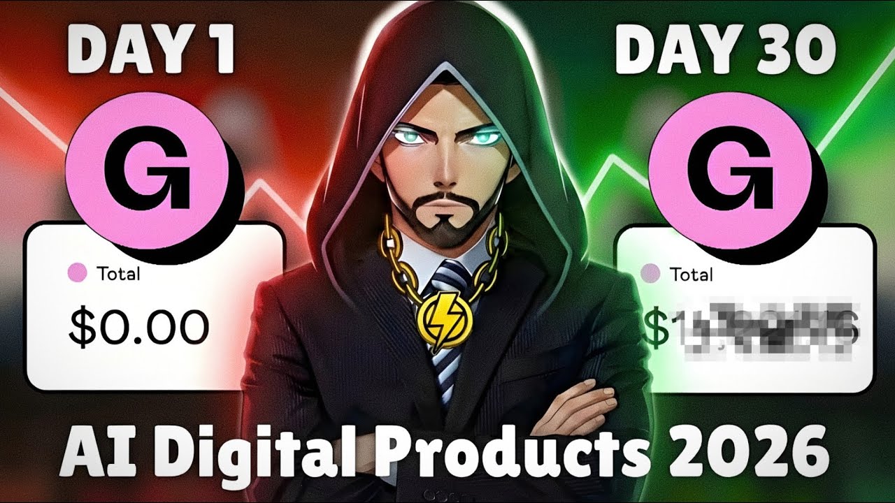 How I’d Start a Digital Product Business With AI in 2026 (If I Were a Beginner)