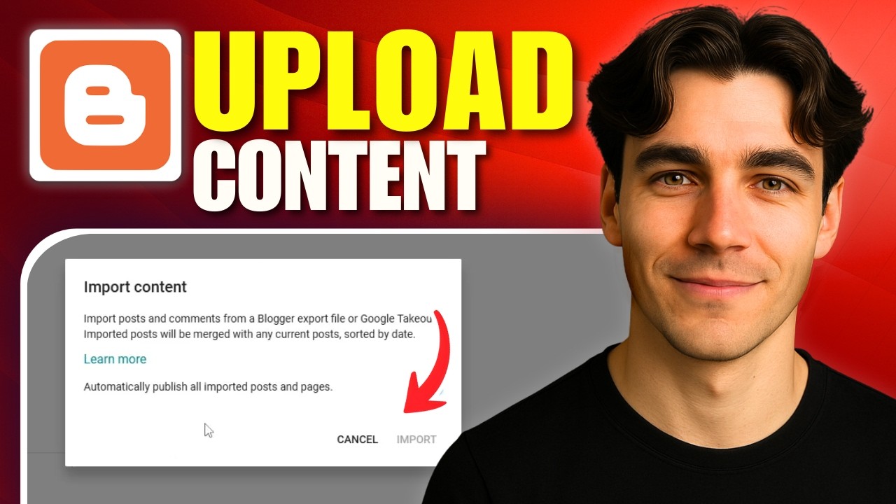 How To Upload Blog Content On Blogger (Tutorial 2026)
