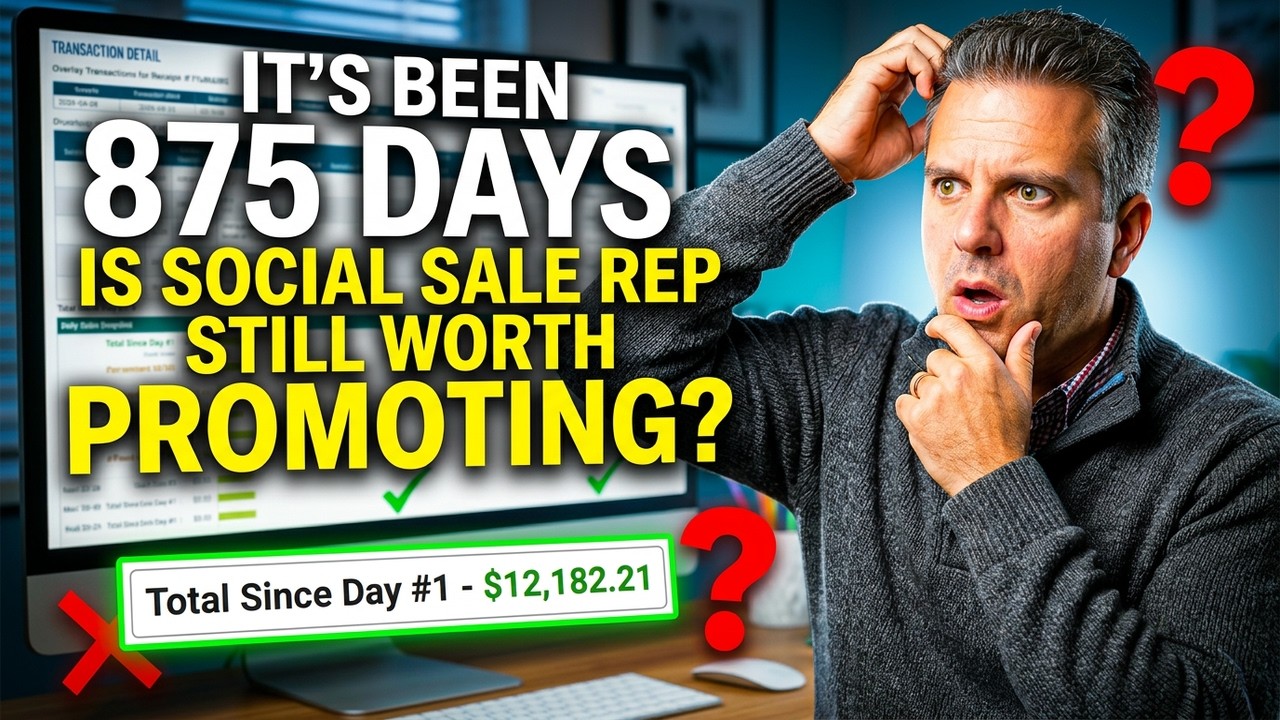 I Promoted One Clickbank Offer for 875 Days - Is Socal Sale Rep Worth it?