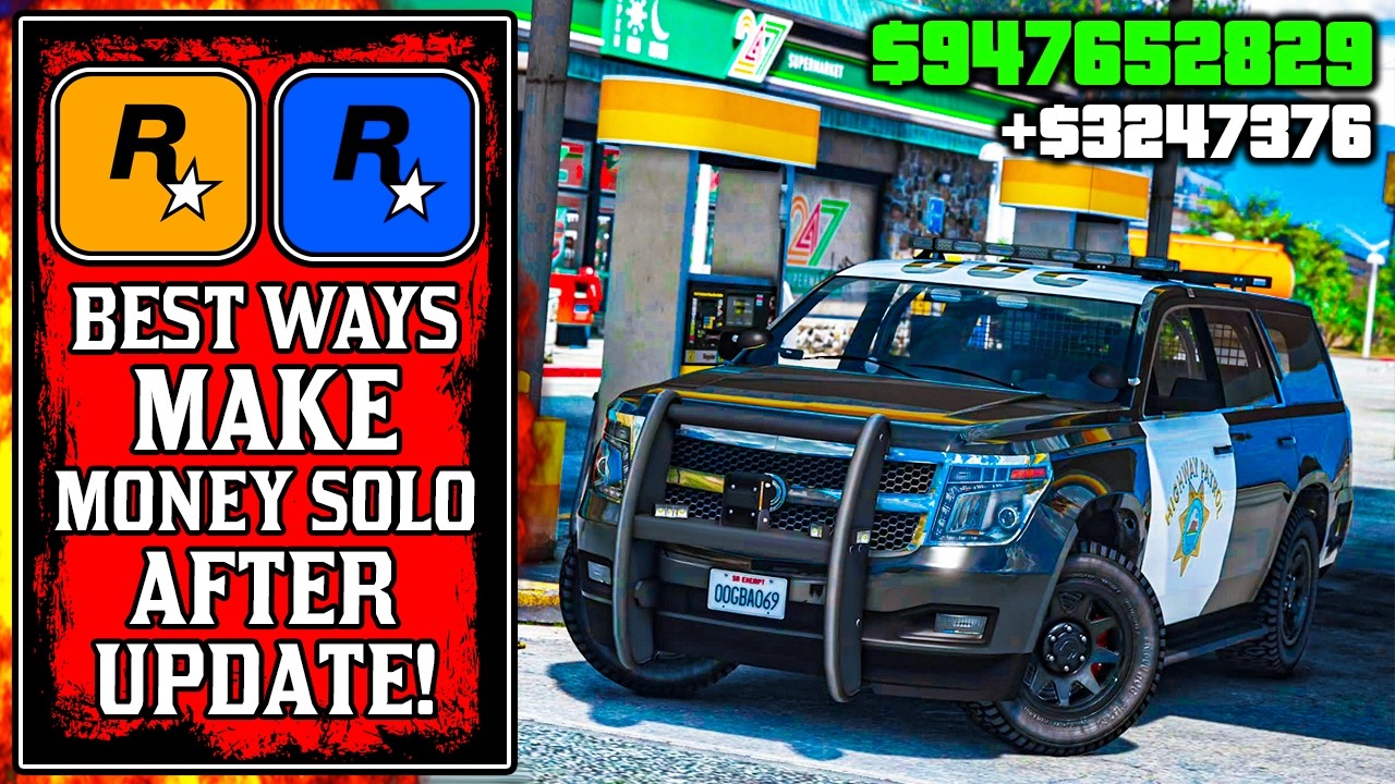 EPIC SOLO MONEY FARM! BEST WAYS To Make Millions SOLO After UPDATE in GTA Online! (GTA5 Fast Money)