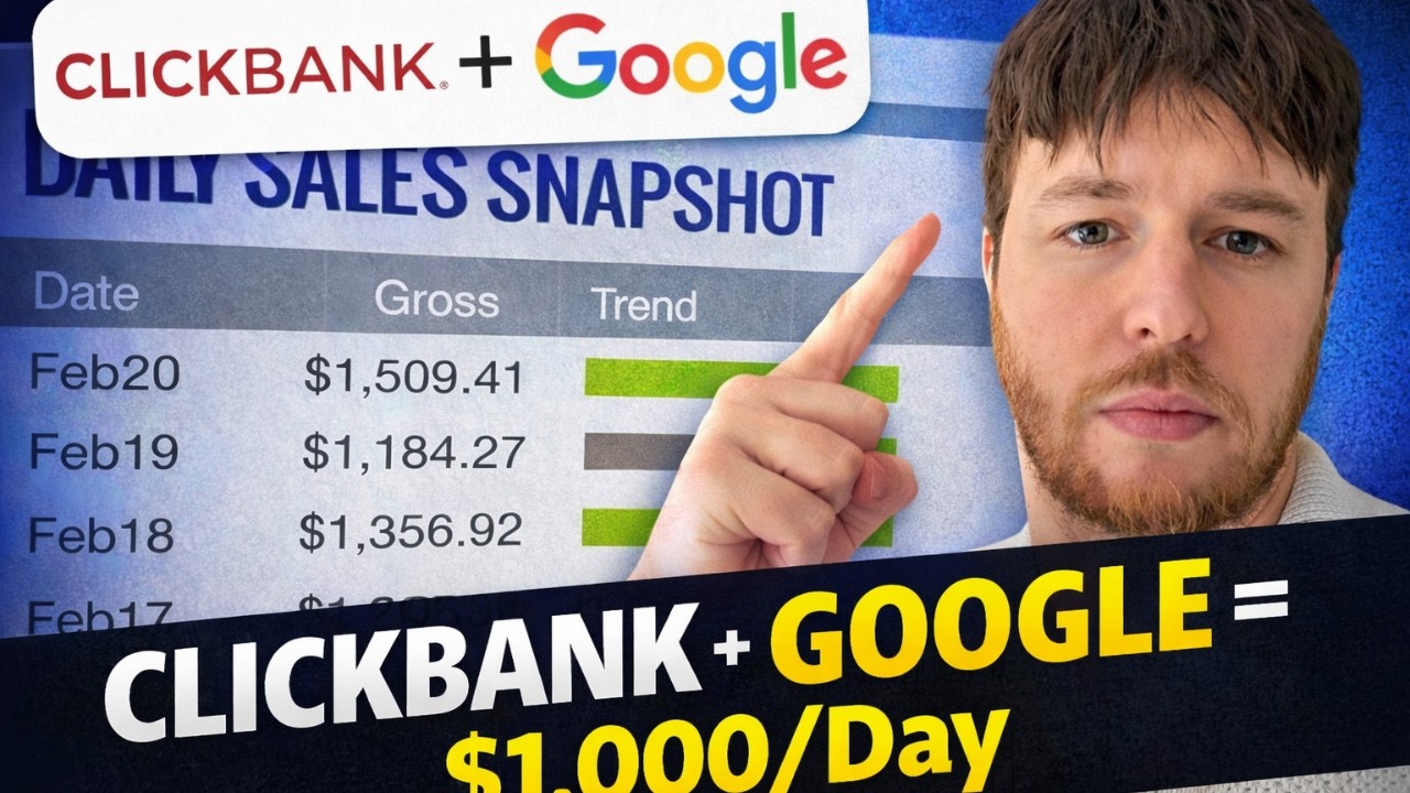 Follow This $1,000/Day ClickBank Blueprint Step-by-Step