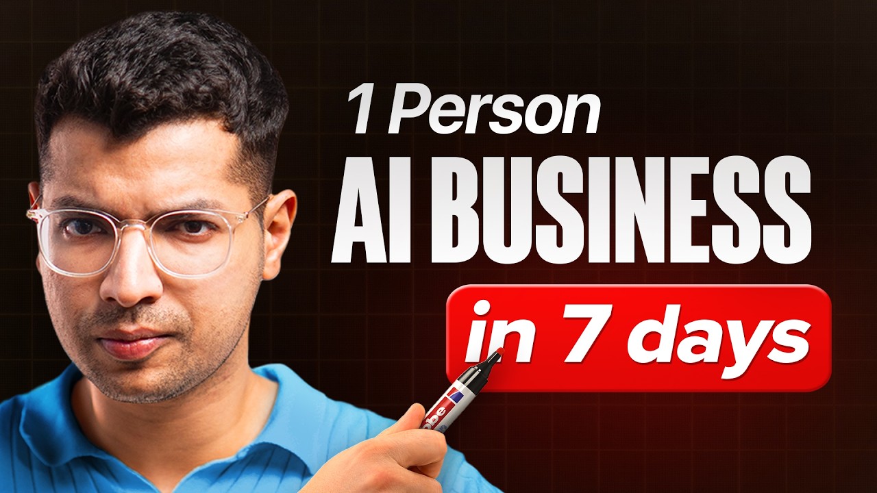 How I Would Build A One Person AI Business In 2026