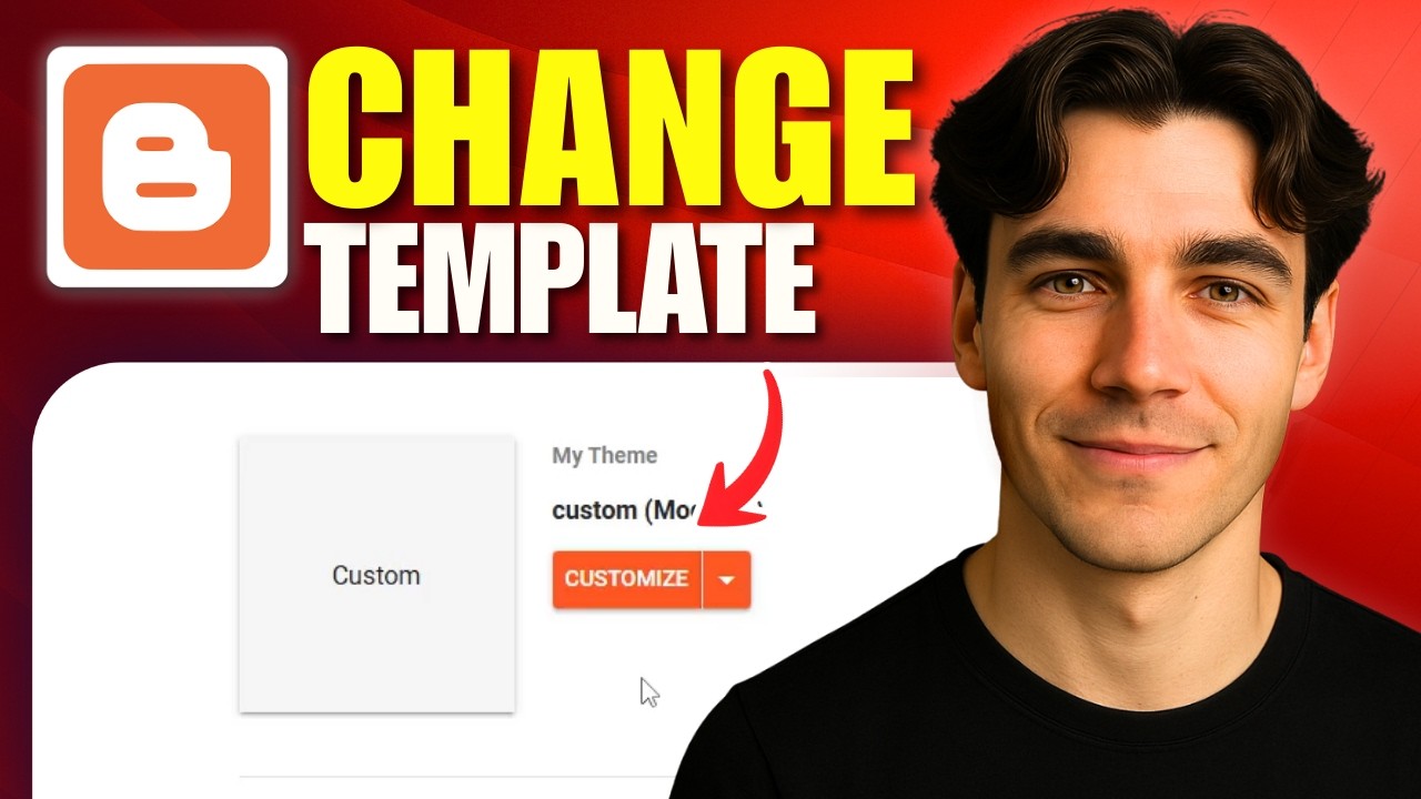 How to Change a Blogger Template to a Custom Template (Tutorial 2026)