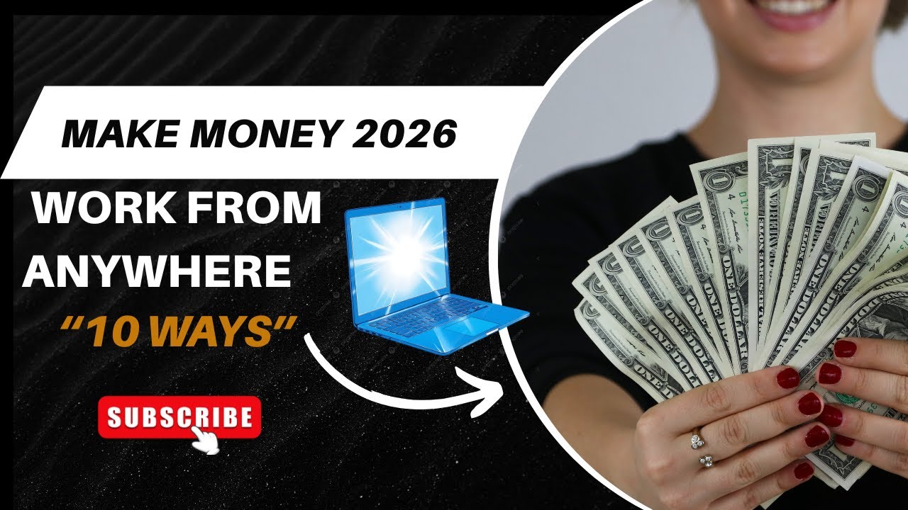 How to Make Money Online in 2026 | 10 Remote Income Ideas That Actually Work