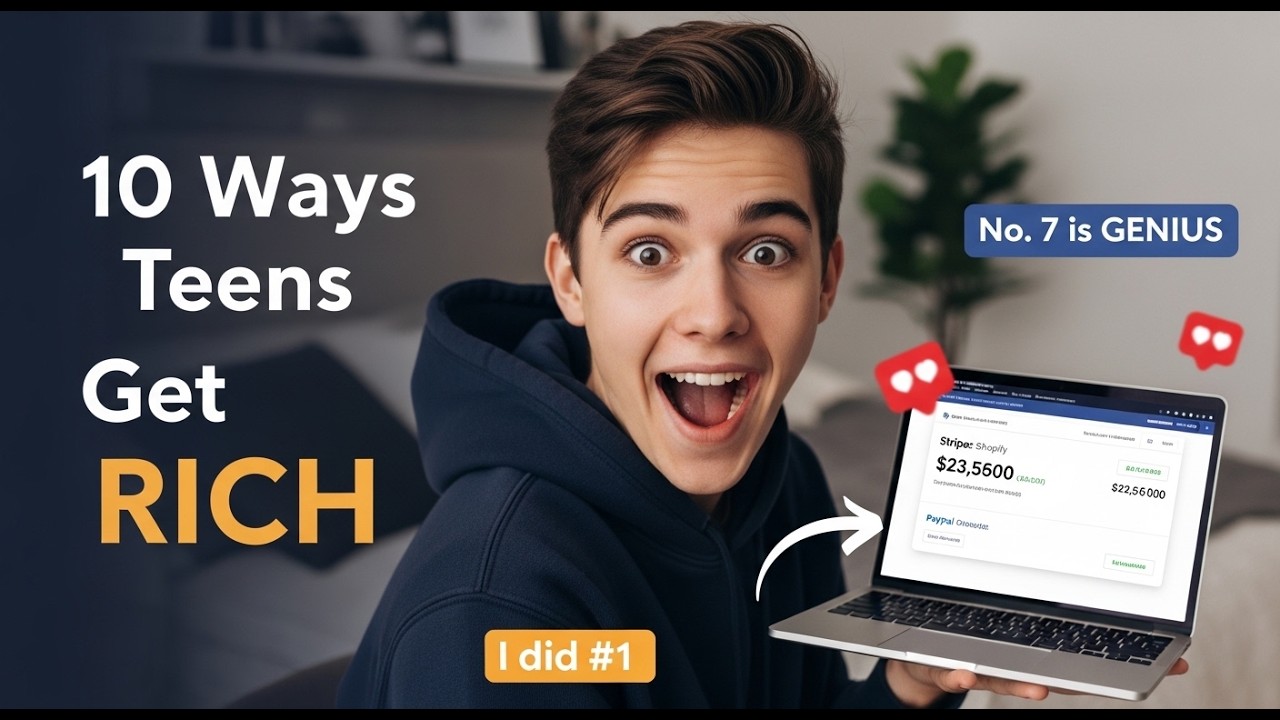How to Make Money as a Teen (10 Millionaire Proven Methods)