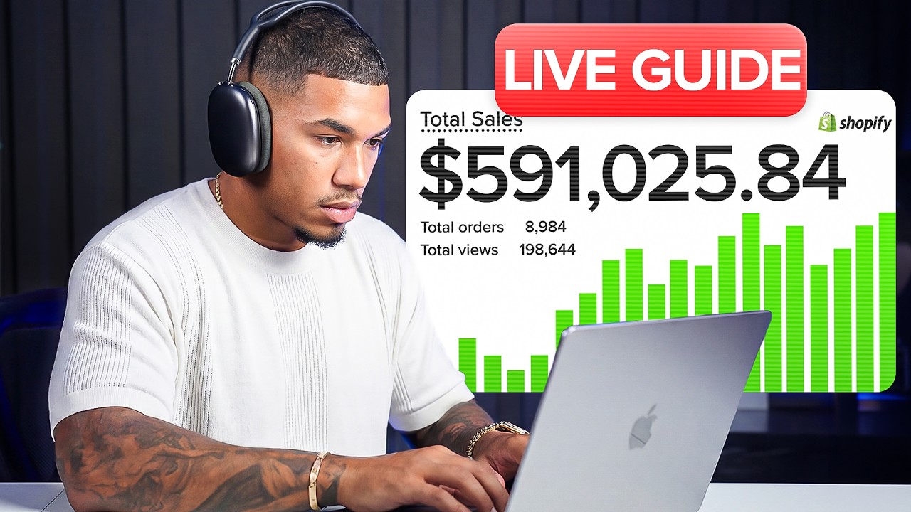 Watch Me LIVE Show You How to Start Dropshipping in 2026 (FREE COURSE)