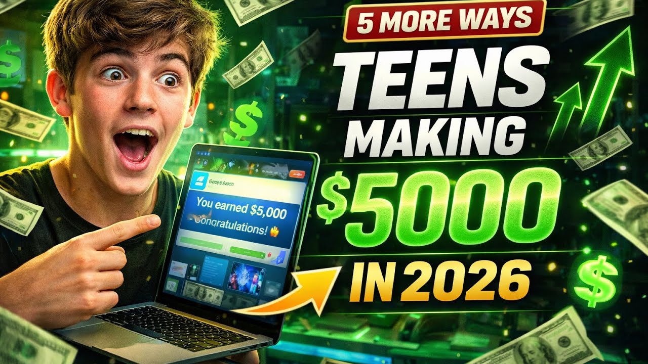 10 Ways Teens Can Make Money in 2026 | Part 2