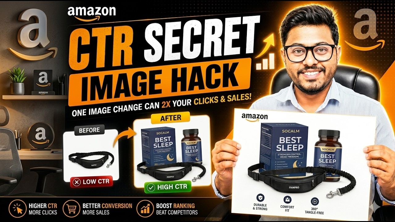 Amazon Main Image Hack! DOUBLE Your Click-Through Rate - Full Guide 2026