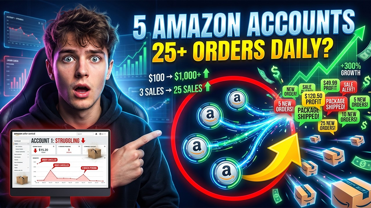 How to Create & Warm Up Multiple Amazon Accounts for eBay Dropshipping (Step-by-Step Guide 2026)