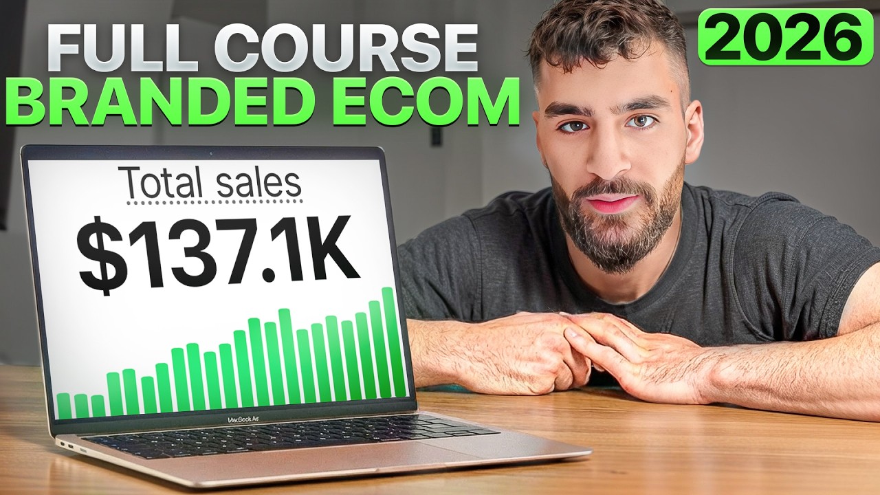 How to Start Branded Dropshipping as a COMPLETE Beginner [2026 GUIDE]